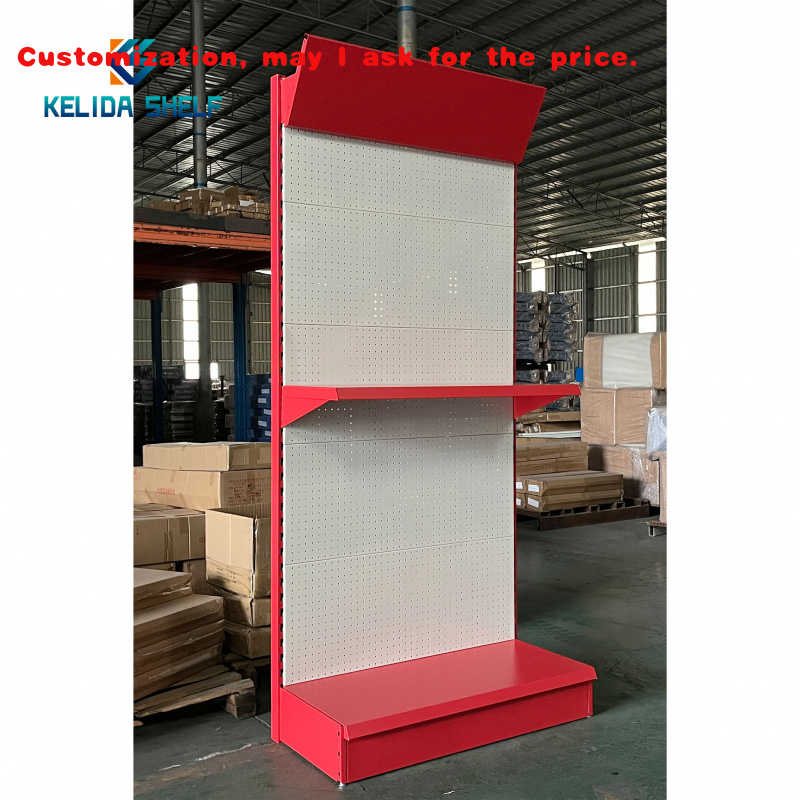 Power Tools Display Rack - personalizzato. Espositore per pannelli forati con