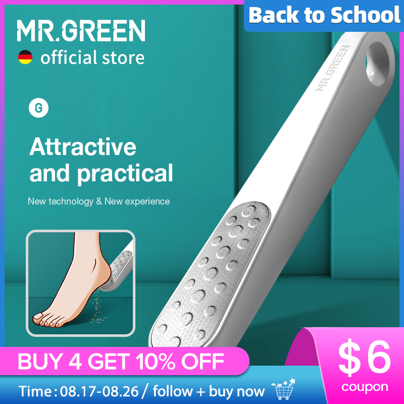 Power Tools Green Color - MR.GREEN Lima per piedi Rimozione calli
