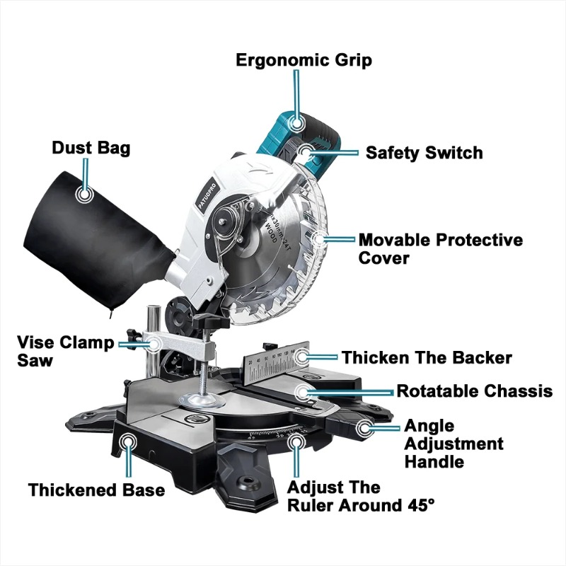 Sega a troncare compatta elett - Power Tools In Electrical recensione e prezzo