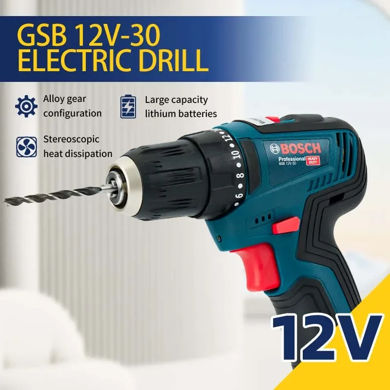 Bosch-GSB 12V-30 Professional  - Power Tools Hardware recensione e prezzo