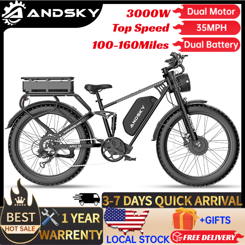 Bici Elettrica ANDSKY Apex50 A - Power Tools Display Rack recensione e prezzo